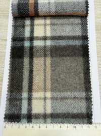85352 Re LAINE Chambray Shaggy Check[Fabrication De Textile] Parika Sous-photo