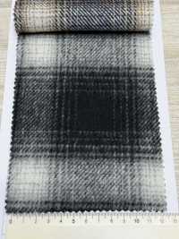 85352 Re LAINE Chambray Shaggy Check[Fabrication De Textile] Parika Sous-photo