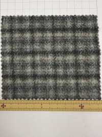 85352 Re LAINE Chambray Shaggy Check[Fabrication De Textile] Parika Sous-photo