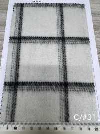 85352 Re WOOL Chambray à Carreaux Shaggy[Fabrication De Textile] Parika Sous-photo