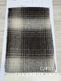 85352 Re WOOL Chambray à Carreaux Shaggy[Fabrication De Textile] Parika Sous-photo