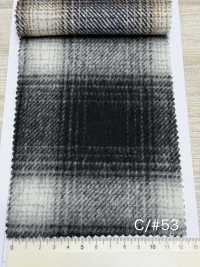 85352 Re WOOL Chambray à Carreaux Shaggy[Fabrication De Textile] Parika Sous-photo