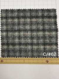 85352 Re WOOL Chambray à Carreaux Shaggy[Fabrication De Textile] Parika Sous-photo