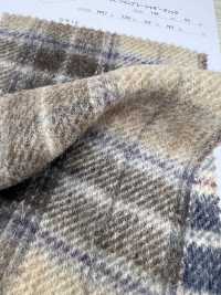 85352 Re LAINE Chambray Shaggy Check[Fabrication De Textile] Parika Sous-photo