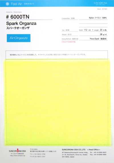 6000TN Organza scintillant