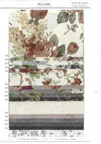 RU2490-DR Quiltgate Lulu Bouquet Classic Library 4 Demi-pli[Fabrication De Textile] COSMO TEXTILE Sous-photo