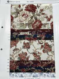 RU2490-DR Quiltgate Lulu Bouquet Classic Library 4 Demi-pli[Fabrication De Textile] COSMO TEXTILE Sous-photo