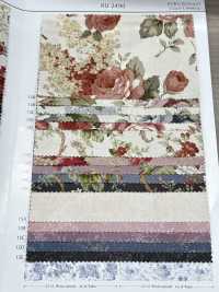 RU2490-DR Quiltgate Lulu Bouquet Classic Library 4 Demi-pli[Fabrication De Textile] COSMO TEXTILE Sous-photo