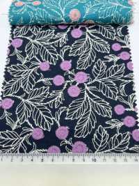 4025-1840-1 Broderie Florale Sur Toile De Coton[Fabrication De Textile] HOKKOH Sous-photo