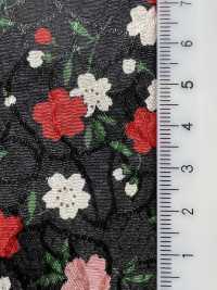 88635 SEVENBERRY® Chirimen Jacquard Fleur De Cerisier/Feuille De Chanvre[Fabrication De Textile] VANCET Sous-photo