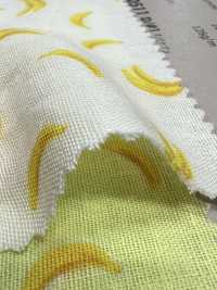 850511 Gaze Double SEVENBERRY® Soft Touch Banane Et Dinosaure[Fabrication De Textile] VANCET Sous-photo