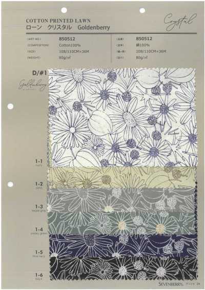 850512 SEVENBERRY® Batiste Crystal Goldenberry