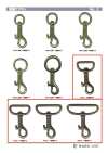 TRIGGER-SNAP-HOOK-7 Petit mousqueton à gâchette