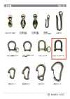 SHACKLE-BASE Base de manille 15 mm