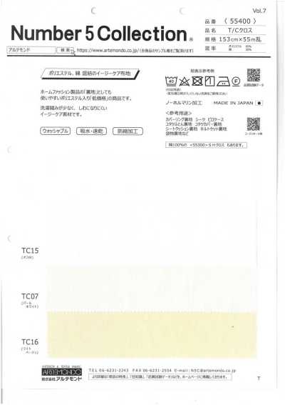 55400 Tissu T/C