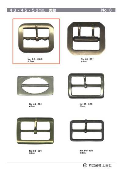 43-800 Boucle 43 mm