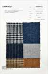 4SG008(1) Patchwork En Tweed De Coton