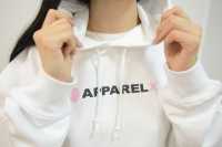 AXP6001-01 Sweat à Capuche Imprimé Original 10,0 Oz (Doublure En Velours)[Produits Vestimentaires] Okura Shoji Sous-photo