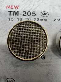 TM-205 Boutons Métalliques, Pied Arrière, Bord DAIYA BUTTON(DAIYA BUTTON) Sous-photo