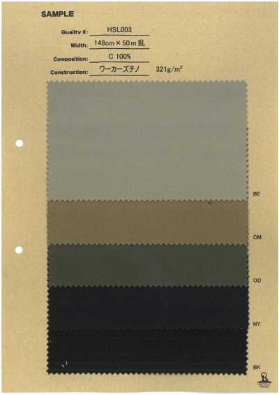 HSL003 Chino de travail