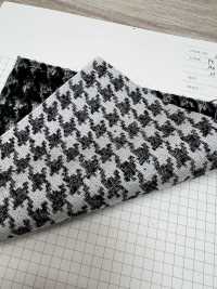 24A5121E Jacquard Shaggy Mohair Pied-de-poule[Fabrication De Textile] Piacere Sous-photo