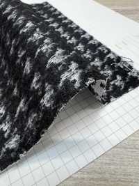 24A5121E Jacquard Shaggy Mohair Pied-de-poule[Fabrication De Textile] Piacere Sous-photo