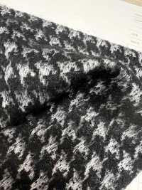24A5121E Jacquard Shaggy Mohair Pied-de-poule[Fabrication De Textile] Piacere Sous-photo