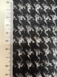 24A5121E Jacquard Shaggy Mohair Pied-de-poule[Fabrication De Textile] Piacere Sous-photo