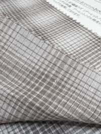 35514 Boulette En Coton/soie Noil Lawn Ombre Check[Fabrication De Textile] SUNWELL Sous-photo