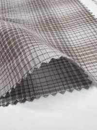 35514 Boulette En Coton/soie Noil Lawn Ombre Check[Fabrication De Textile] SUNWELL Sous-photo