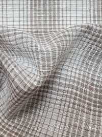 35514 Boulette En Coton/soie Noil Lawn Ombre Check[Fabrication De Textile] SUNWELL Sous-photo