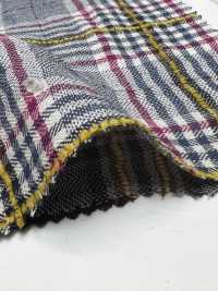 14416 Fuwa. Coton Froncé, Chevrons, Fil Mohair, Carreaux[Fabrication De Textile] SUNWELL Sous-photo