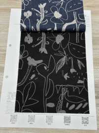 7025-1610-10 60 Fleurs De Gribouillage Sur La Pelouse[Fabrication De Textile] HOKKOH Sous-photo