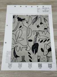 7025-1610-10 60 Fleurs De Gribouillage Sur La Pelouse[Fabrication De Textile] HOKKOH Sous-photo