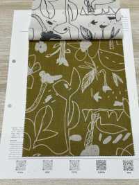 7025-1610-10 60 Fleurs De Gribouillage Sur La Pelouse[Fabrication De Textile] HOKKOH Sous-photo