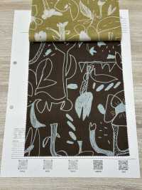 7025-1610-10 60 Fleurs De Gribouillage Sur La Pelouse[Fabrication De Textile] HOKKOH Sous-photo