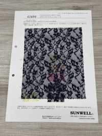 41694 Dentelle En Tulle De Polyester[Fabrication De Textile] SUNWELL Sous-photo