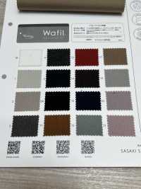 7961 TRICOT EXTENSIBLE EN VELOURS CÔTELÉ WAFIL®[Fabrication De Textile] SASAKISELLM Sous-photo