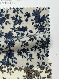 19186 Chemise En Velours Côtelé Unicolore à Imprimé Floral[Fabrication De Textile] SUNWELL Sous-photo