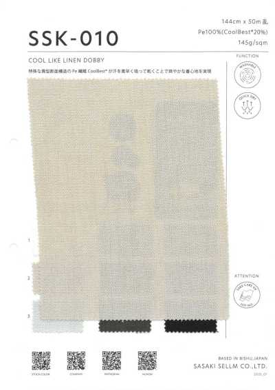 SSK-010 Dobby aspect lin frais
