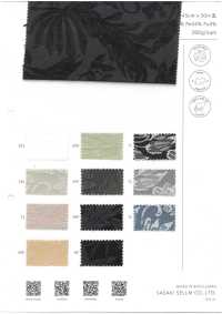 185-48121 Jacquard Extensible T/C[Fabrication De Textile] SASAKISELLM Sous-photo