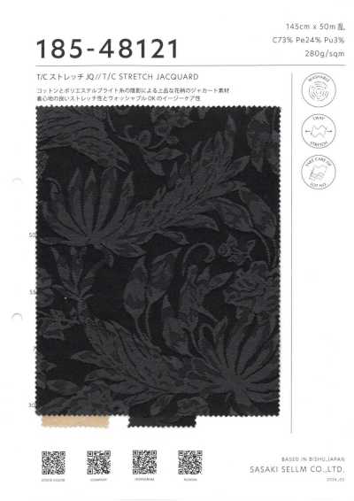 185-48121 Jacquard extensible T/C