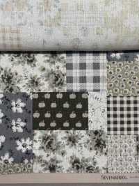 850516 SEVENBERRY® Patchwork En Toile De Lin[Fabrication De Textile] VANCET Sous-photo