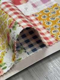 850516 SEVENBERRY® Patchwork En Toile De Lin[Fabrication De Textile] VANCET Sous-photo