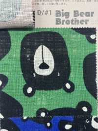 850519 SEVENBERRY® Linen Like Love Grands Frères Ours[Fabrication De Textile] VANCET Sous-photo