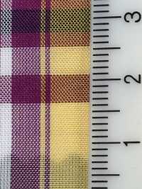 86304 Madras Sheer Check[Fabrication De Textile] Parika Sous-photo