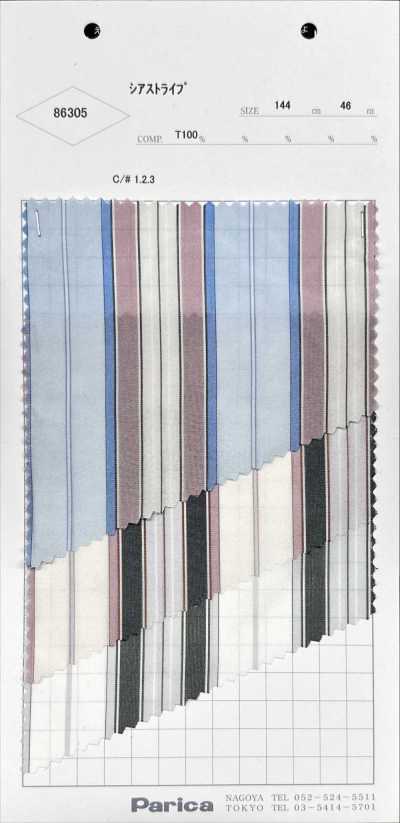 86305 Rayure transparente