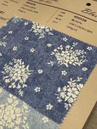 850528 Bouquet De Fleurs Bleues SEVENBERRY® Loomstate[Fabrication De Textile] VANCET Sous-photo
