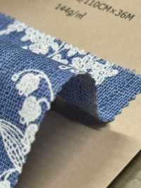 850530 Muguet Du Jardin Bleu De Loomstate[Fabrication De Textile] VANCET Sous-photo