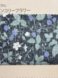 850531 SEVENBERRY® Pelouse De Coton Non Blanchi Fleur De Mélancolie Mûre[Fabrication De Textile] VANCET Sous-photo